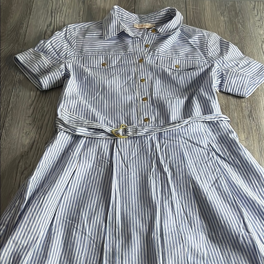Tory Burch Blue and White Dress Casual